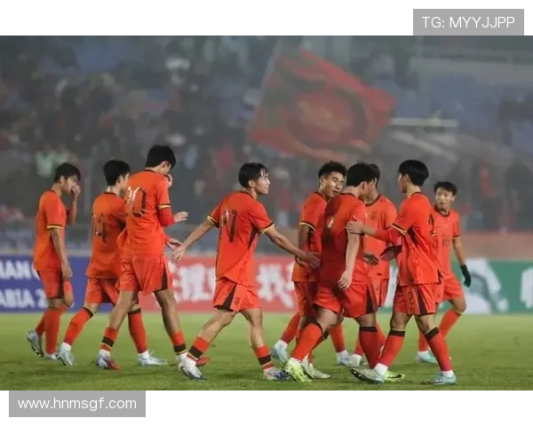 中国U16男足迎战东帝汶U16男足争夺U17亚预赛A组第二轮胜利